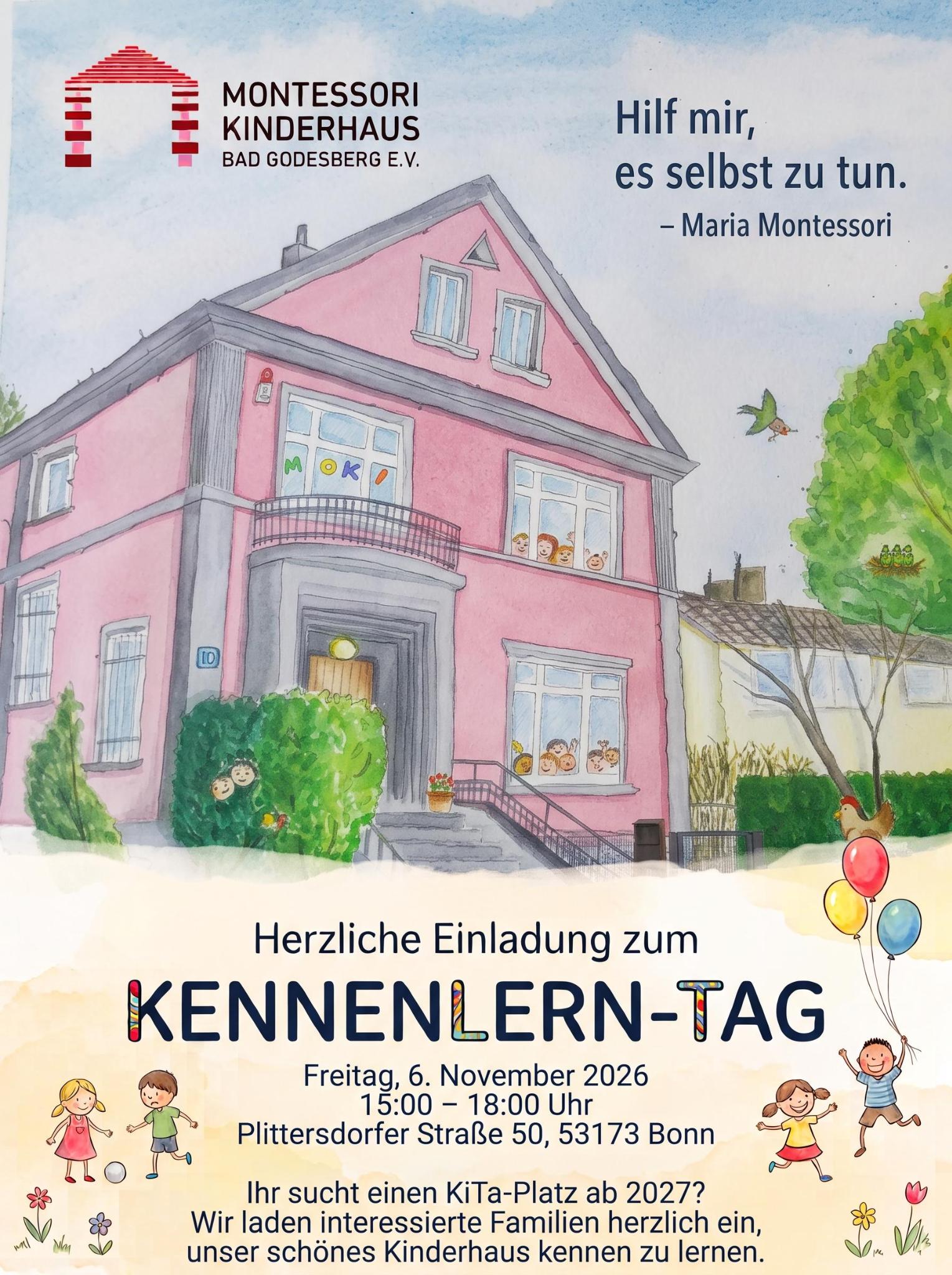 Kennenlern-Tag Flyer
